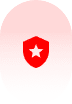 Icon of a star on a shield